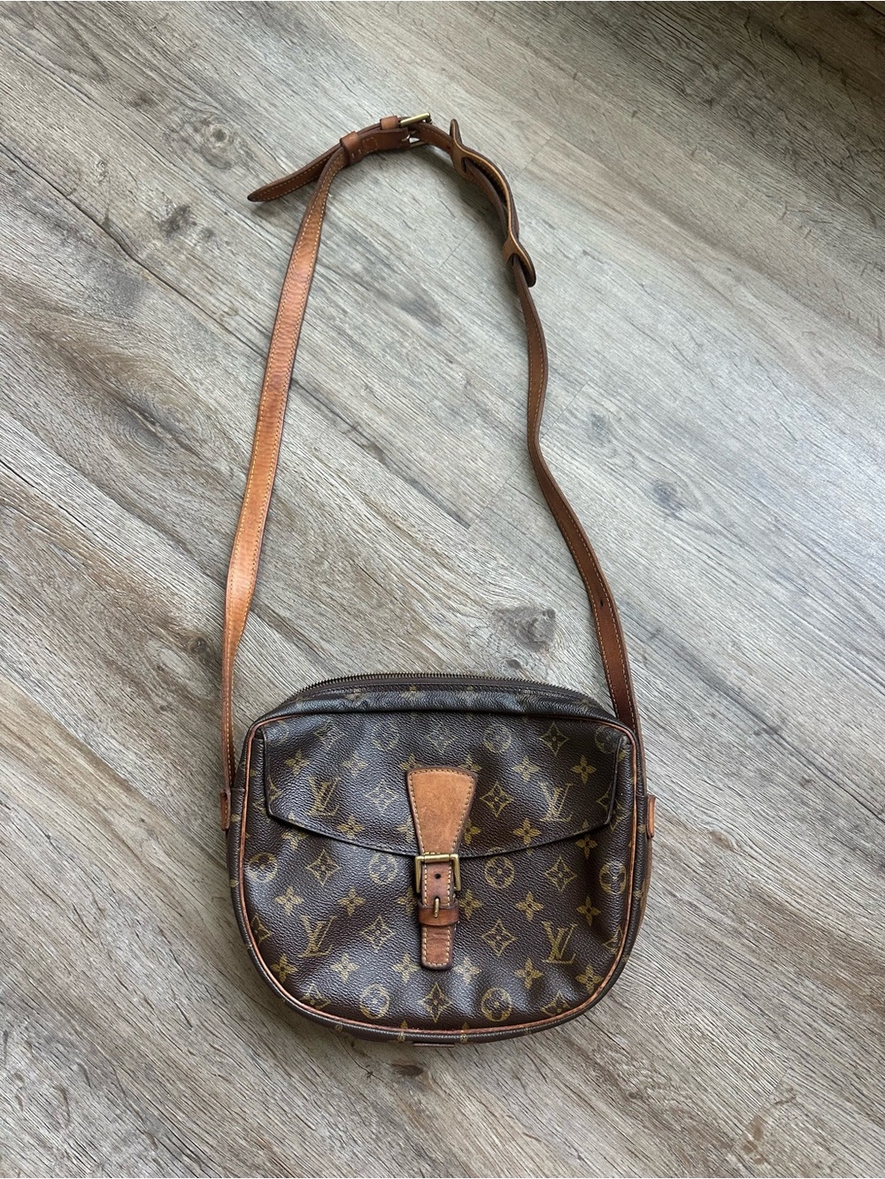 Louis Vuitton Brown Monogram Crossbody Bag